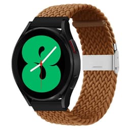 Punottu elastinen rannekoru Samsung Galaxy Watch 4 (44mm) - ruskea