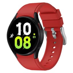 Silikoni Rannekoru No-Gap Samsung Galaxy Watch 5 (40mm) - Punainen