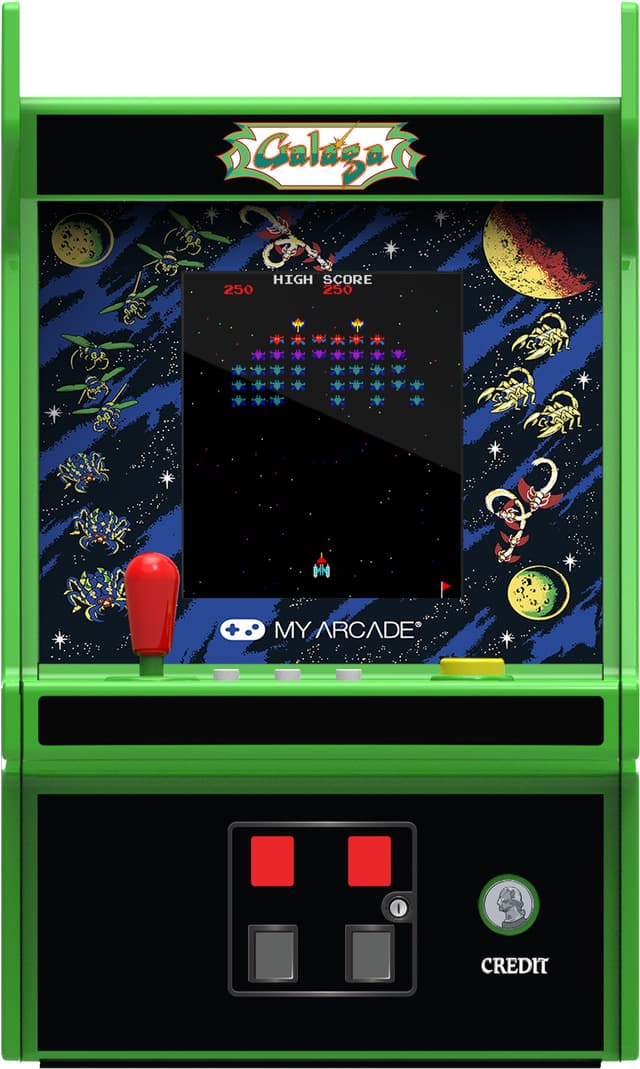 My Arcade Micro Player Pro 6,7” Galaga 2in1 retropelikonsoli