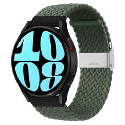 Punottu Kellon renneke Samsung Galaxy Watch 6 (40mm) - Army