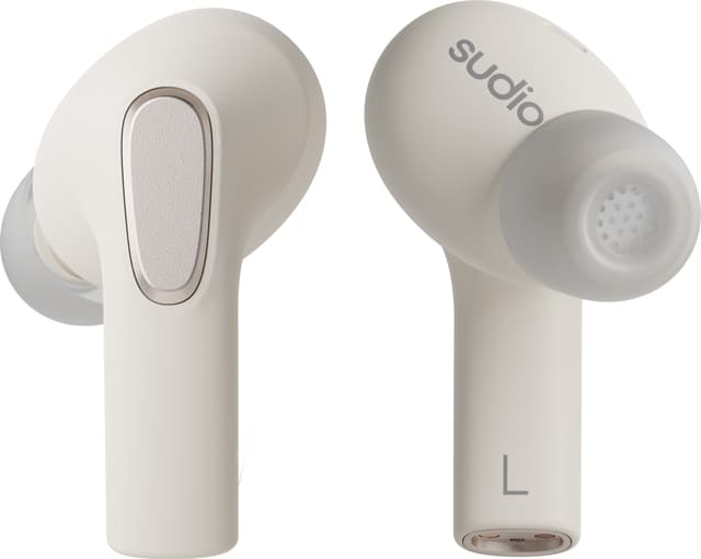 Sudio E3 täysin langattomat in-ear kuulokkeet (valkoinen)