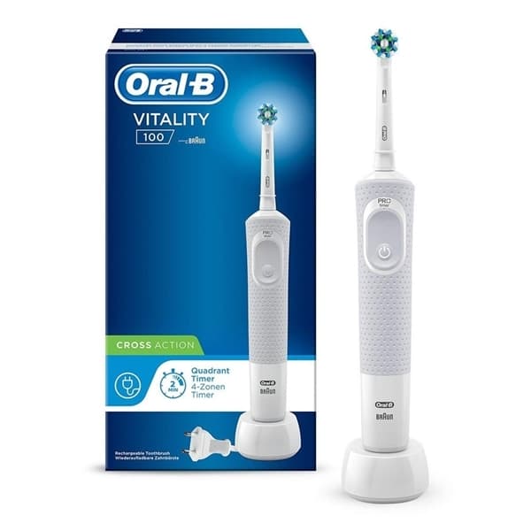 Oral-B Vitality 100 Cross Action - Valkoinen