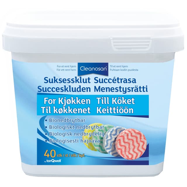 Cleanosan tiskirätti 40kpl EK2006