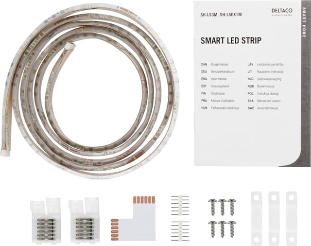 Deltaco LED valonauha SHLSEX1M (jatkopala 1m)