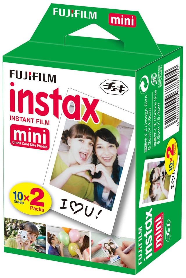 Fujifilm Instax Mini valokuvapaperi (2x 10 kpl)