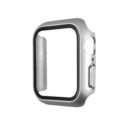 Apple Watch karkaistu lasi näytönsuojakotelo 40 mm Silver