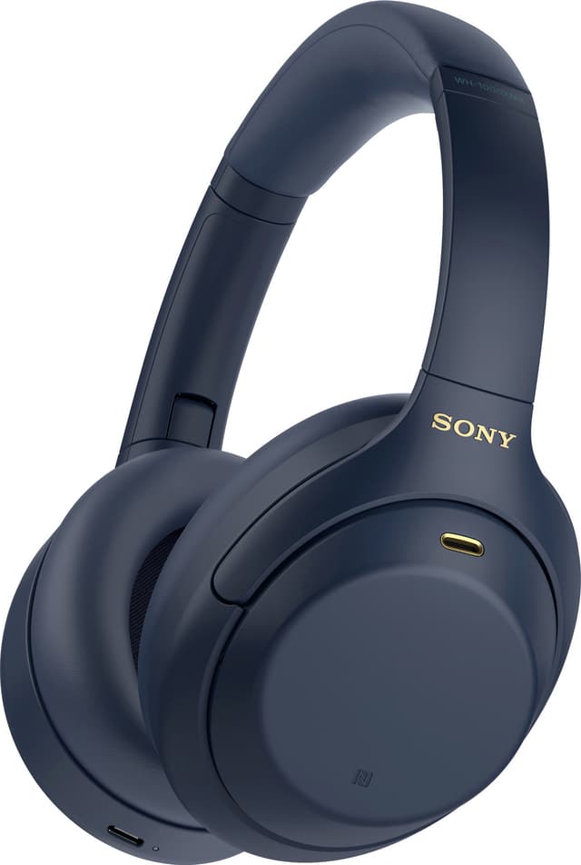 Sony langattomat around-ear kuulokkeet WH-1000XM4 (sininen)