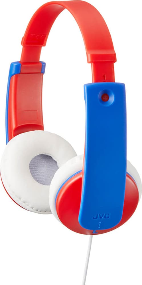 JVC Kids KD7 85dB on-ear kuulokkeet (punainen)