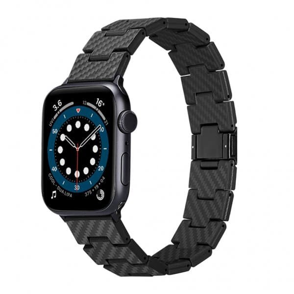 Pitaka Apple Watch 42/44/45mm/Apple Watch Ultra Ranneke Carbon Fiber Watch Band Retro