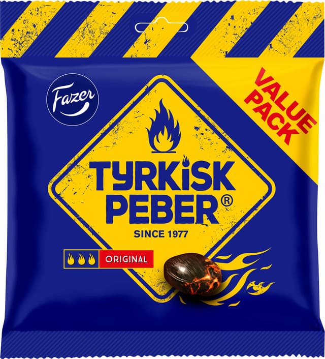 Fazer Tyrkisk Peber makeiset 402841