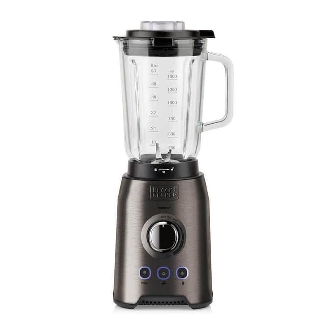 BLACK+DECKER Blender 1200W Brushed