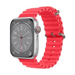 RIB Urheiluranneke Apple Watch 8 (41mm) - Punainen