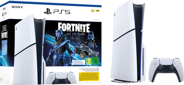 PlayStation 5 Slim Standard Edition (Fortnite pakkaus)