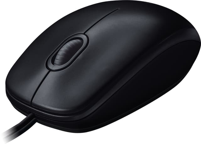 Logitech M100 langallinen hiiri (musta)