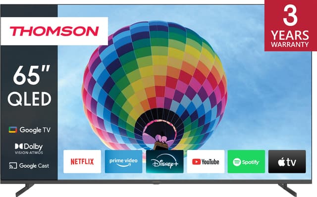 Thomson Google 65" QG4S14 4K QLED älytelevisio (2024)