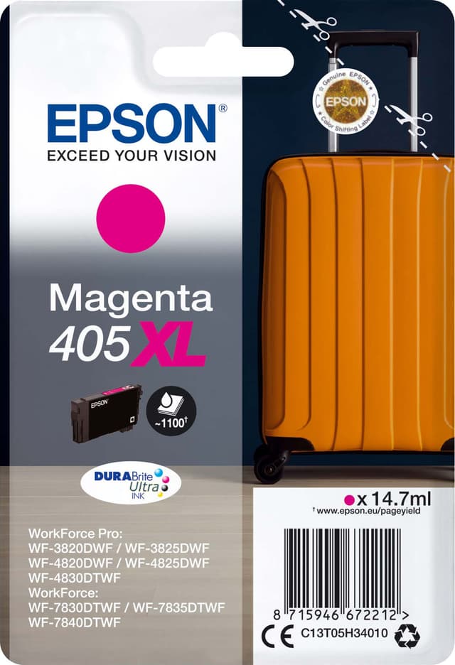 EPSON 405XL mustekasetti (magenta)