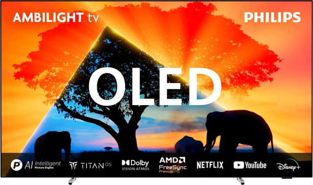 Philips 55" OLED759 4K OLED Ambilight televisio (2024)