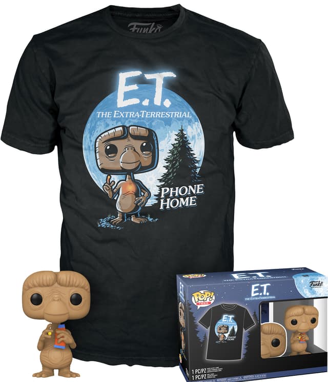 Funko Pop! + T-Paita E.T. with Reeses (XL)