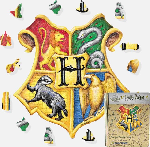 Crafthub Harry Potter palapeli (Hogwards Crest)