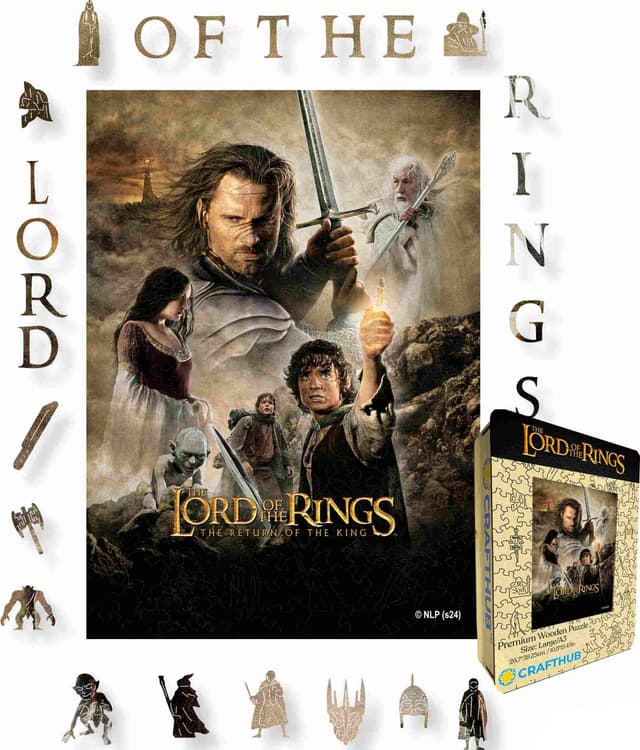 Crafthub The Lord of the Rings palapeli (The Final Battle)