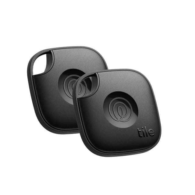 Life360 Tile Mate (2024) - 2-Pack (Black)