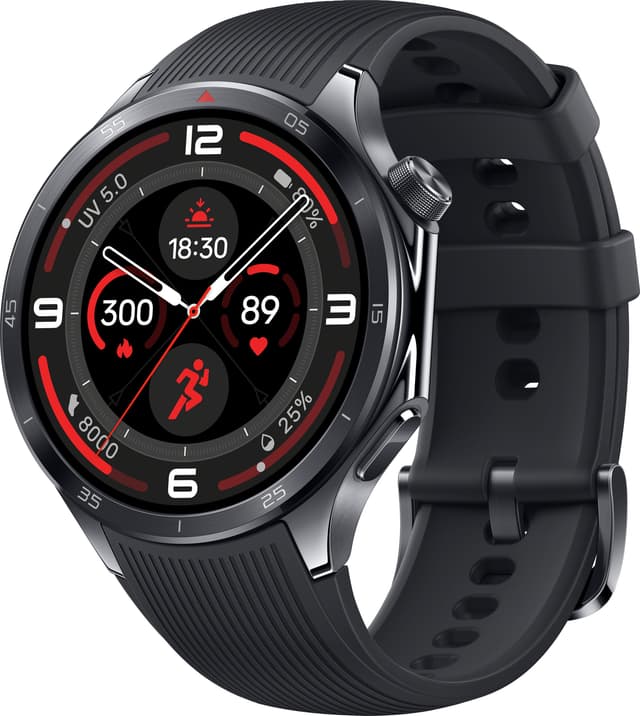 OnePlus Watch 3 hybridiälykello 46 mm (Obsidian Titanium)