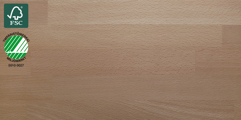 Beech White Oiled Massiivipuinen työtaso: Beech White Oiled