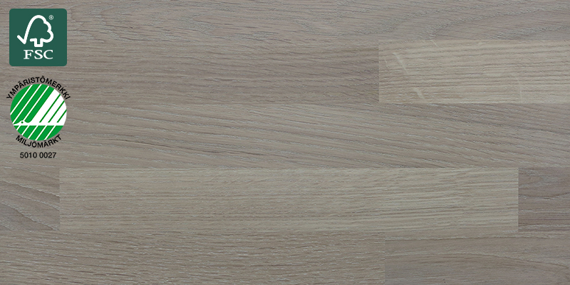 Oak White Oiled Massiivipuinen työtaso: Oak White Oiled