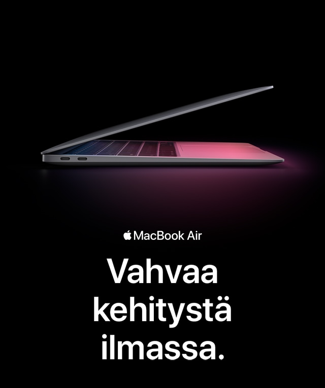 Applen M1-siru mullistaa MacBook Airin suorituskyvyn.
