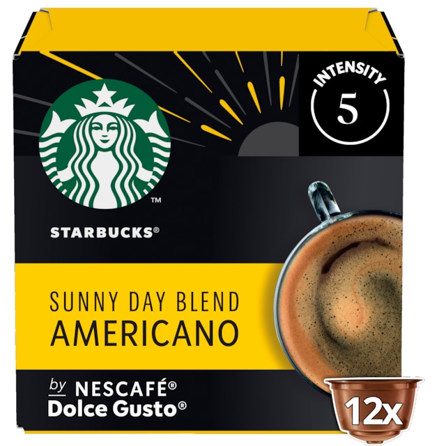 Starbucks Sunny Day Blend by Nescafé Dolce Gusto kahvikapseli 12504738