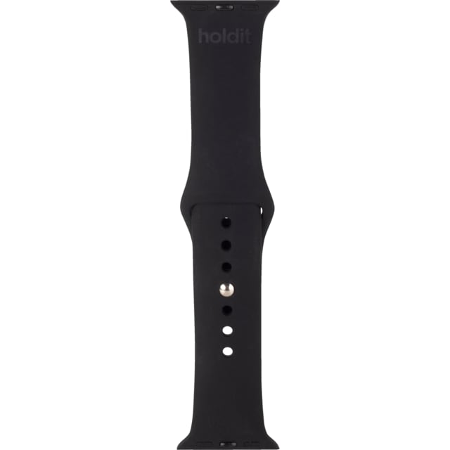 HOLDIT Apple Watch Silicone ranneke 30-41 mm (musta)