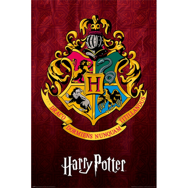 Harry Potter juliste School Crest