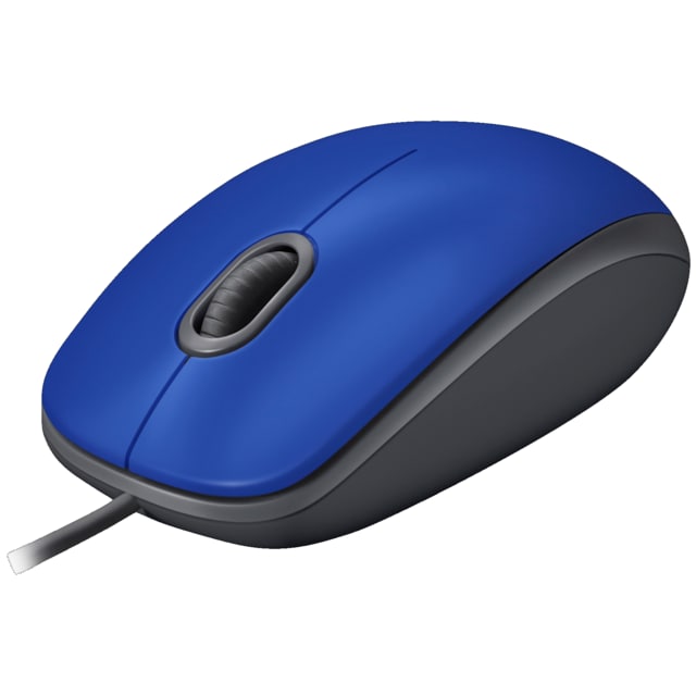 Logitech M110 Silent langallinen hiiri (sininen)