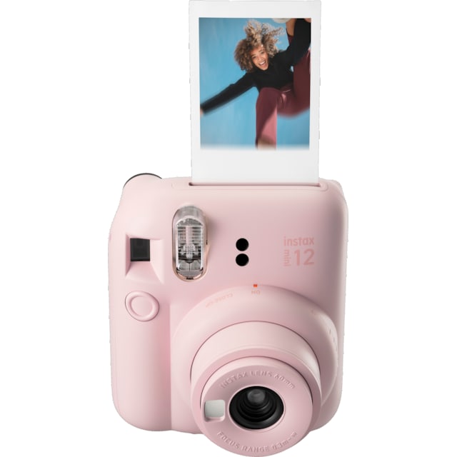 Fujifilm Instax Mini 12 kompaktikamera (pinkki, 10 valokuvapaperia)