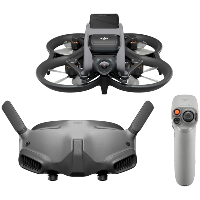 DJI Avata Pro-View drone + RC Motion 2 Combo pakkaus