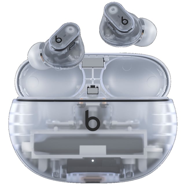 Beats Studio Buds + täysin langattomat in-ear kuulokkeet (läpinäkyvä)