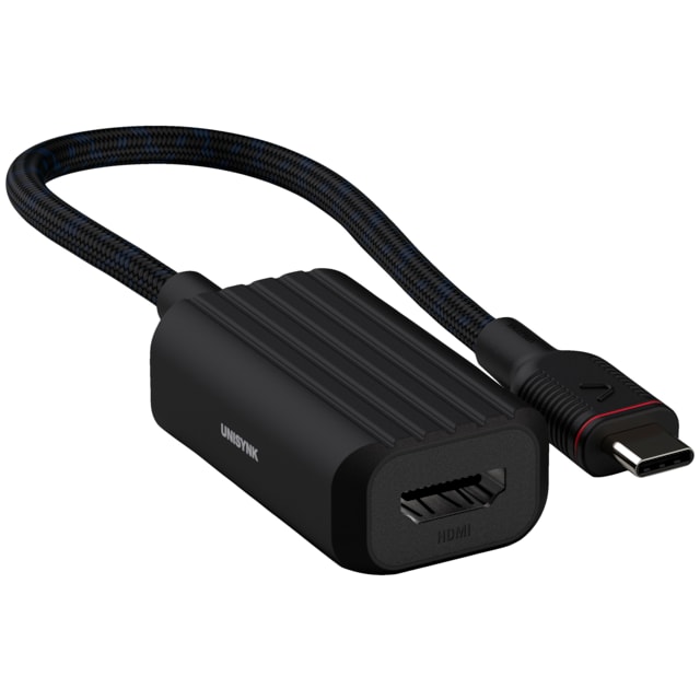 Unysink USB-C – HDMI adapteri 10377 (musta)