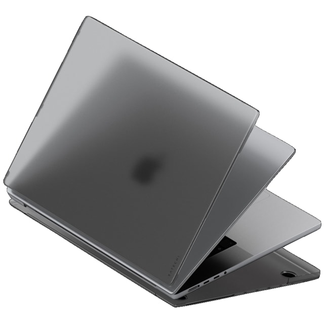 Satechi MacBook Pro 16" Hardshell kuori (tumma, läpinäkyvä)
