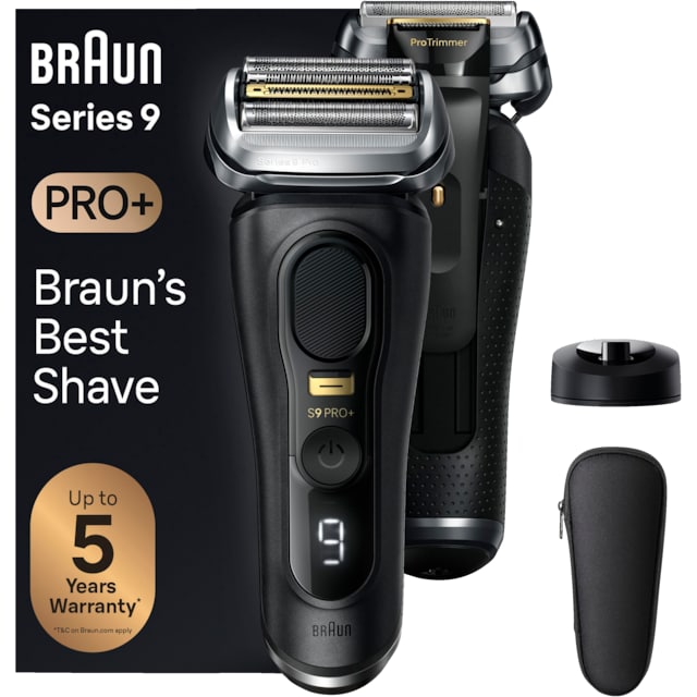 Braun Series 9 PRO+ parranajokone 9510s (musta)