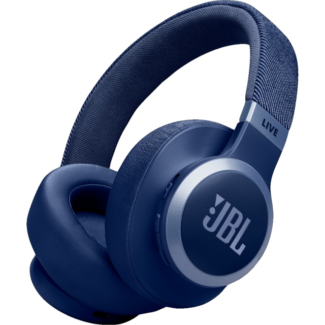 JBL Live 770NC langattomat around-ear kuulokkeet (sininen)