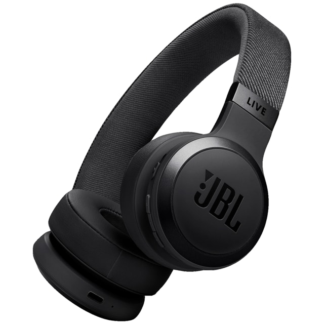 JBL Live 670NC langattomat on-ear kuulokkeet (musta)