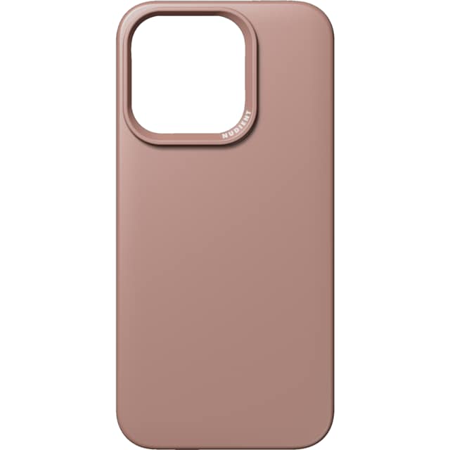 Nudient Thin iPhone 15 Pro suojakuori (vaaleanpunainen)