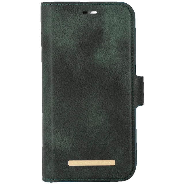 Onsala iPhone 15 Plus Magnetic Eco lompakkokotelo (vihreä)