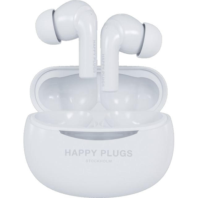 Happy Plugs Joy Pro täysin langattomat in-ear kuulokkeet (valkoinen)