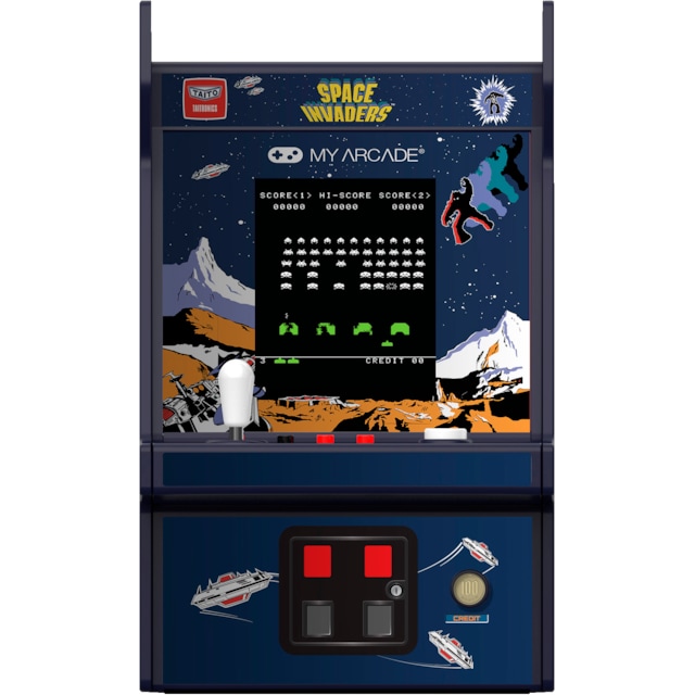 My Arcade Micro Player Pro 6,75” Space Invaders retropelikonsoli