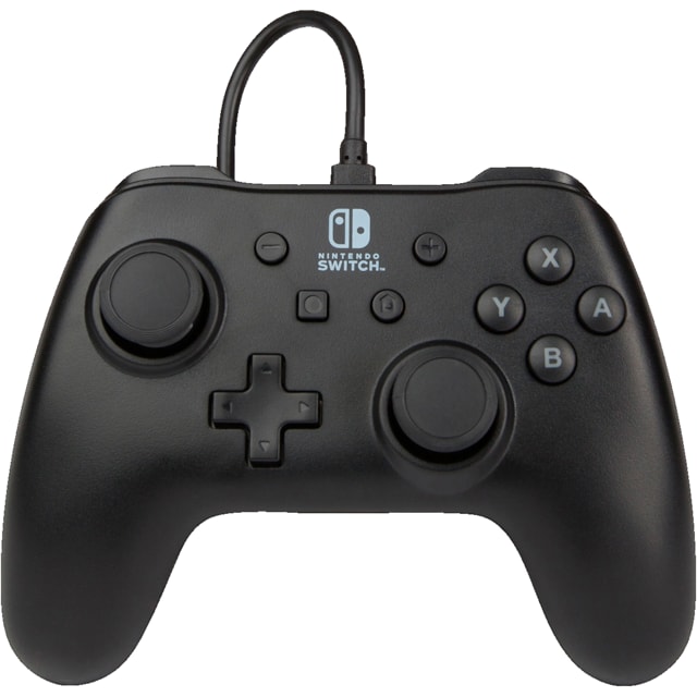 PowerA Nintendo Switch USB langallinen peliohjain (musta)