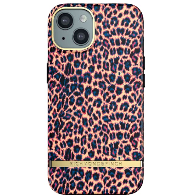 R&F iPhone 13 suojakuori (aprikoosi leopardi)
