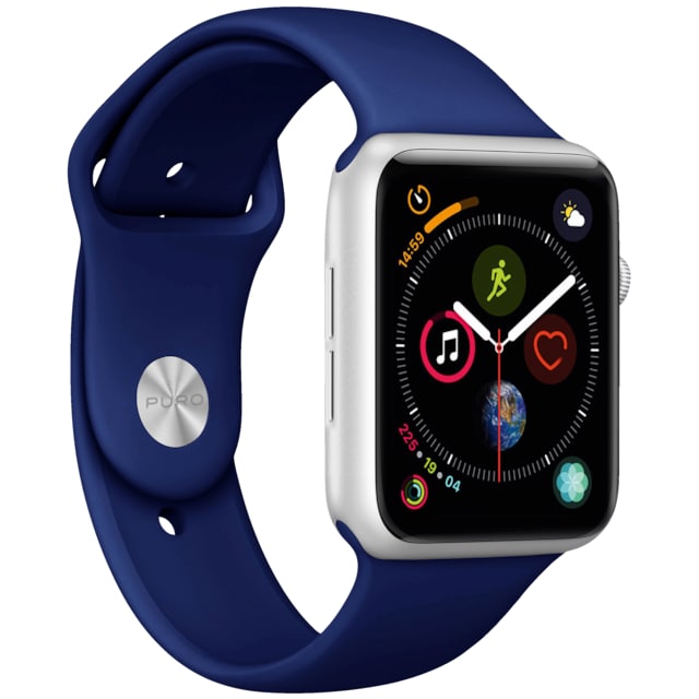 Puro Apple Watch 42-49 mm ranneke (sininen)