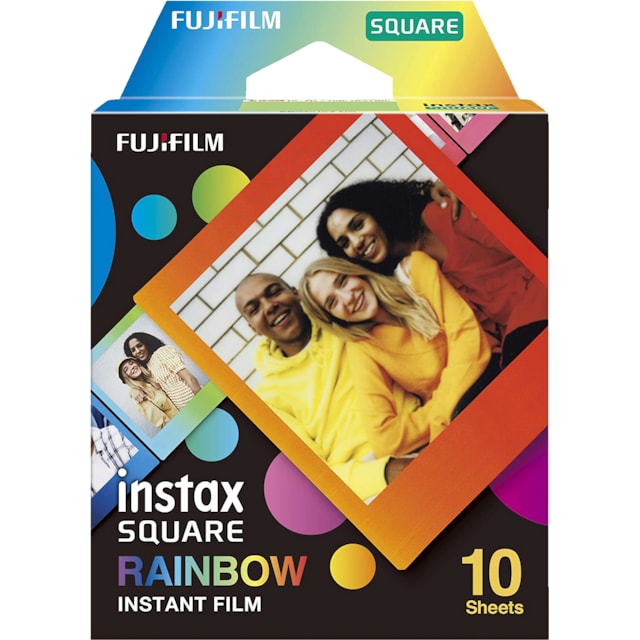 Fujifilm Instax Square Rainbow valokuvapaperi