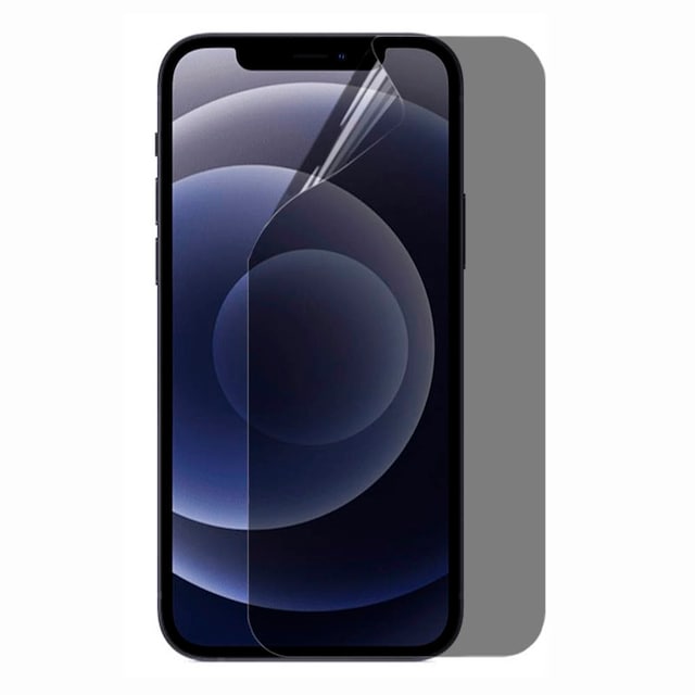 Privacy Näytönsuoja 3D Pehmeä HydroGel Apple iPhone 12
